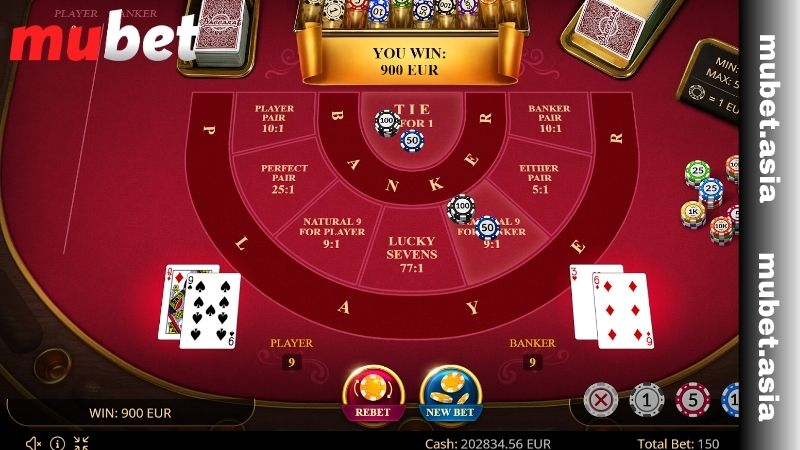 Đánh giá các điểm nổi bật khi cược Baccarat MUBET 