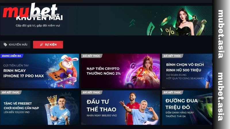 Những lưu ý khi nhận khuyên mãi MUBET